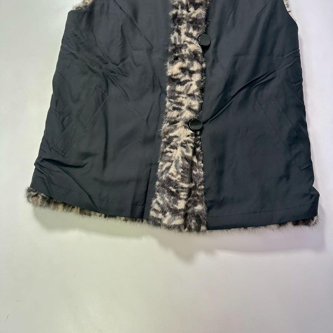 Altima アルティマ ミンク ファーコート ベスト リバーシブル シルク