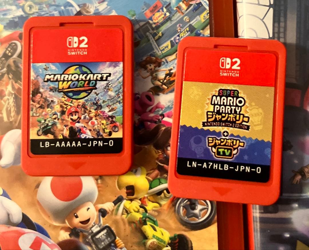 マリオカートワールド　マリオパーティジャンボリー　switch2 ソフト