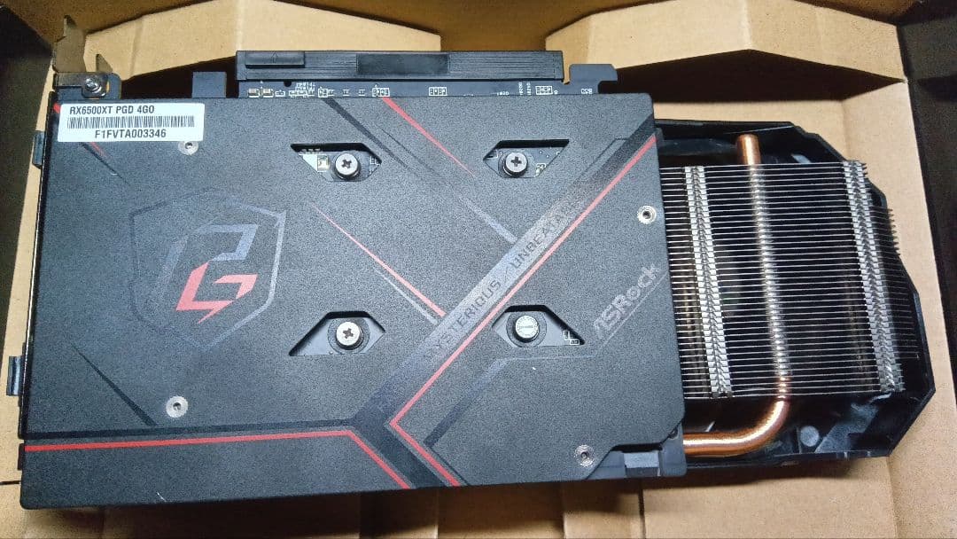 Radeon　RX6500XT ASRock　PHANTOM　GAMING