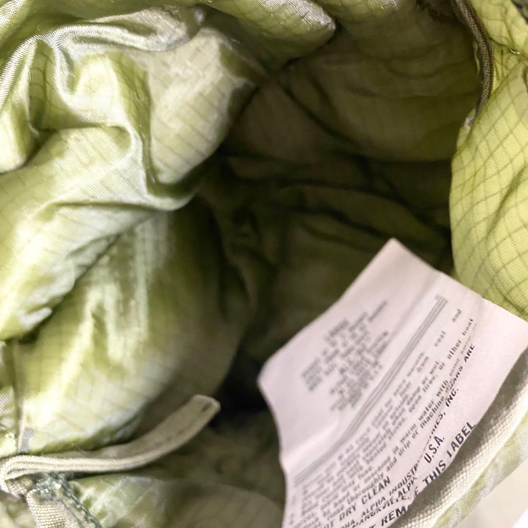 ALPHA M65 USA製 L/Rライナー付　COLD WEATHER