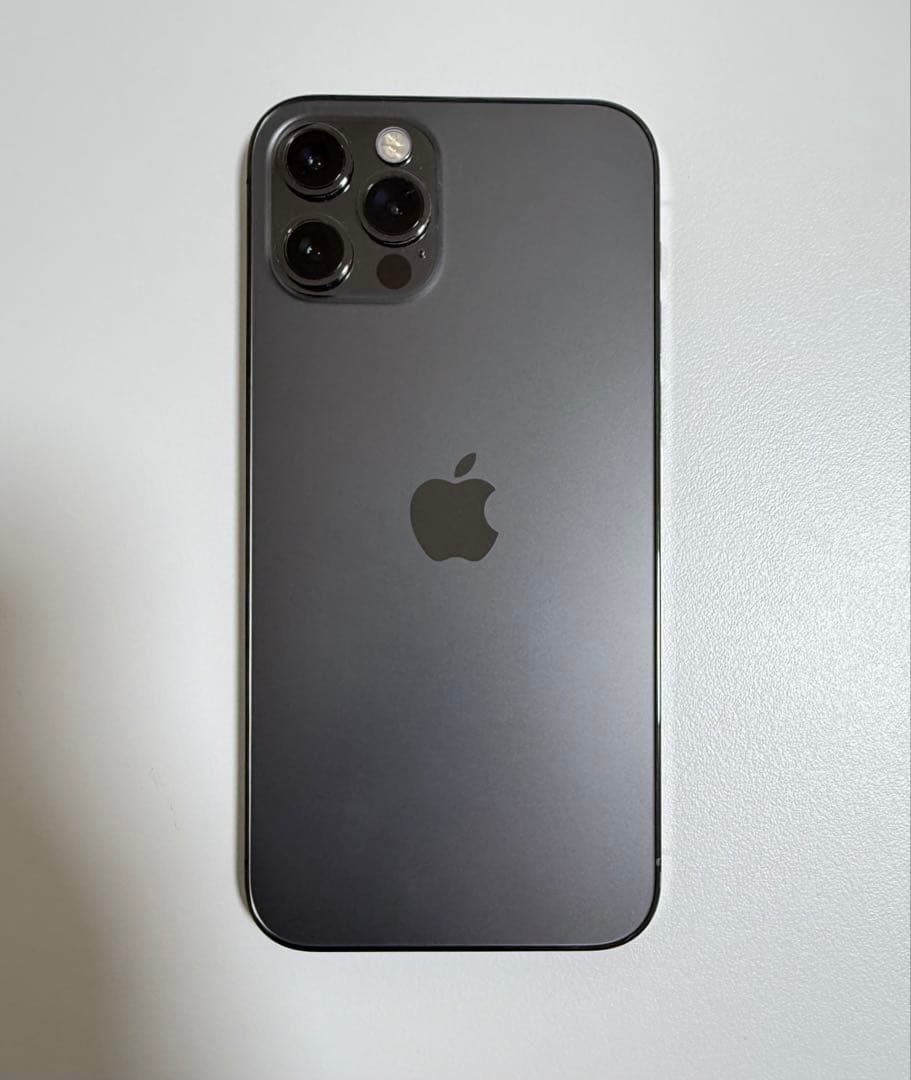 【美品】iPhone 12Pro 256GB グラファイト　本体・箱付