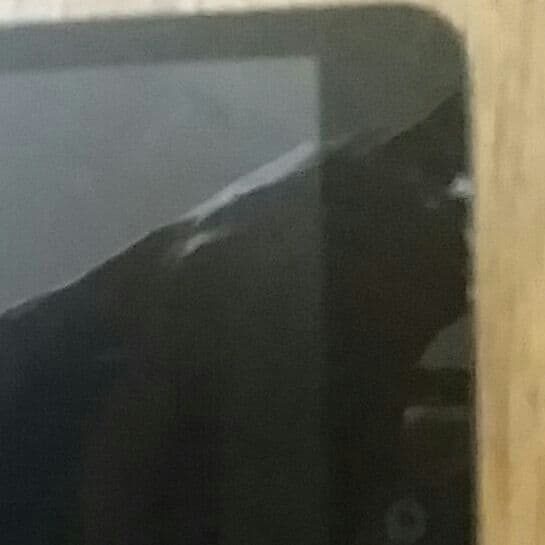 iPad mini ジャンク品 ひび割れ詳細