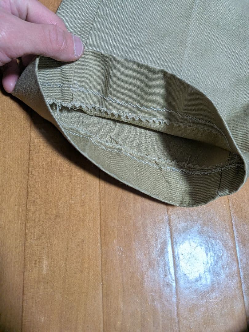 Dickies 70s アルミTALON チビタグ USA製 カーキ ベージュ