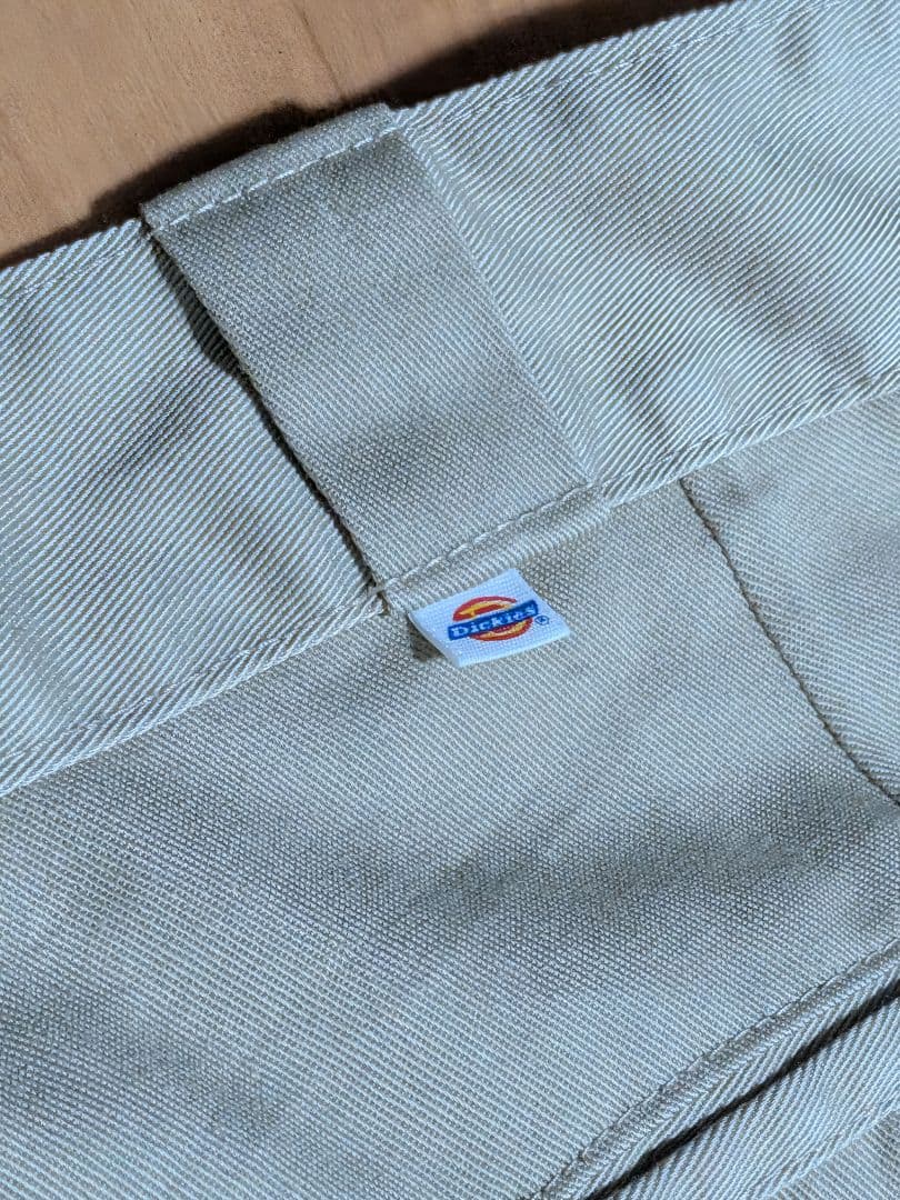 Dickies 70s アルミTALON チビタグ USA製 カーキ ベージュ