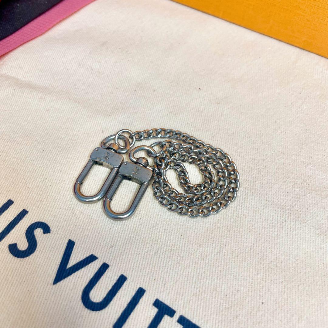 ✨美品✨️ シルバーチェーン 希少 ルイ ヴィトン ウォレットチェーン 人気