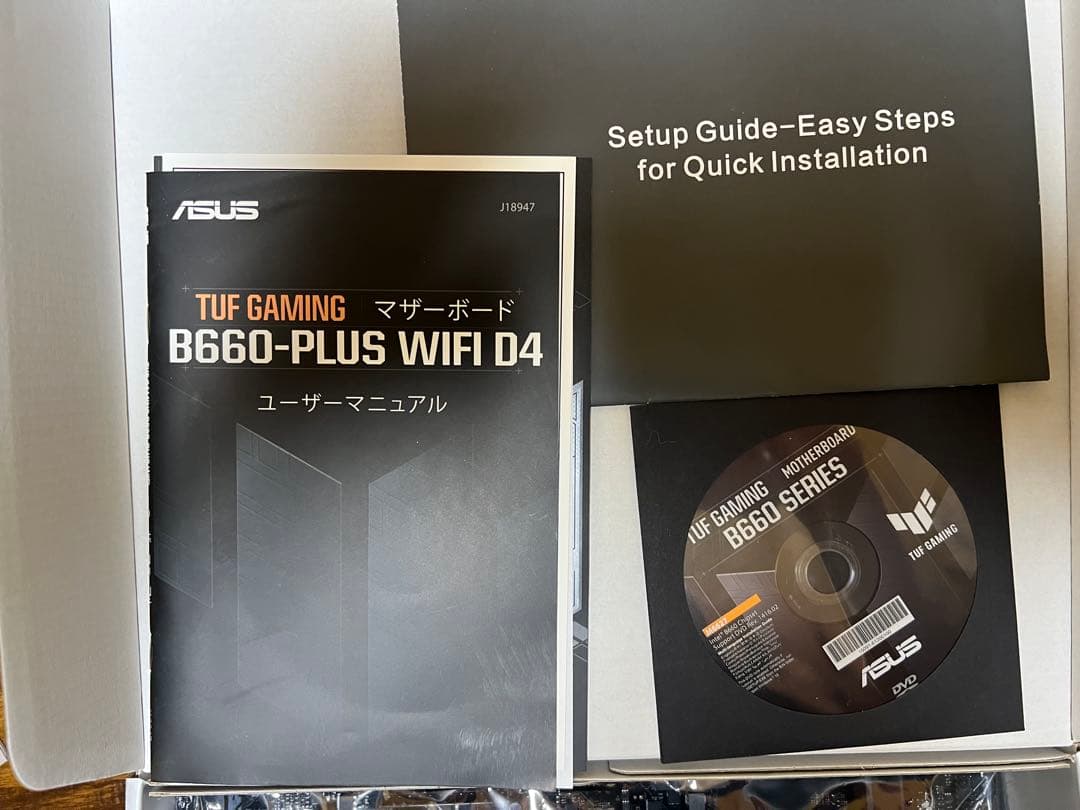 TUF Gaming B660-PLUS WIFI D4➕i5 12400F