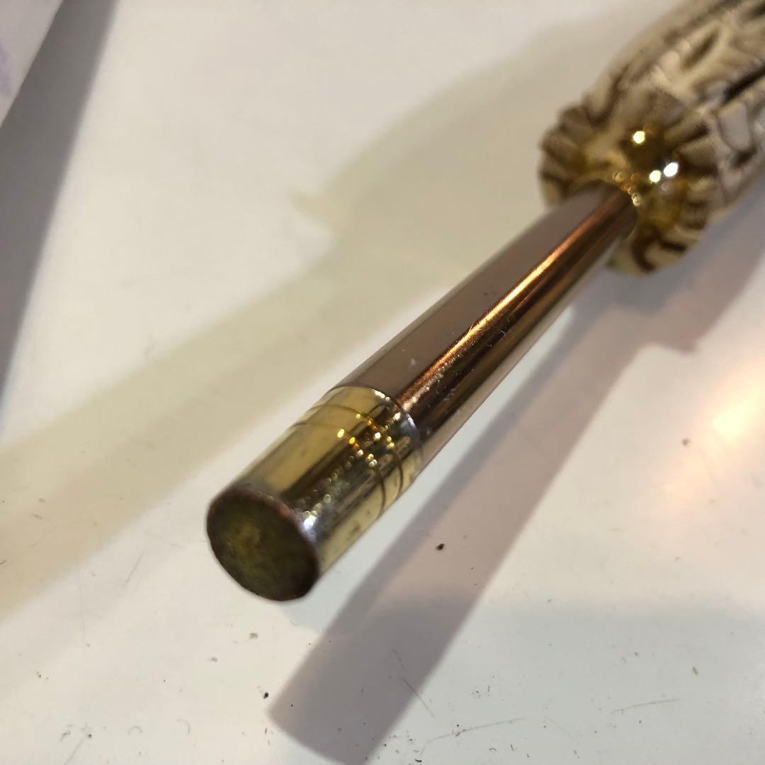 セリーヌ CELINE 長傘 トリオンフCマカダム 総柄 ベージュ 90cm