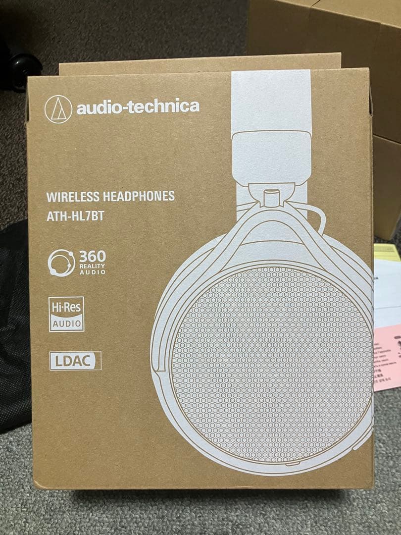 【ほぼ新品】Audio-Technica ATH-HL7BT ヘッドホン