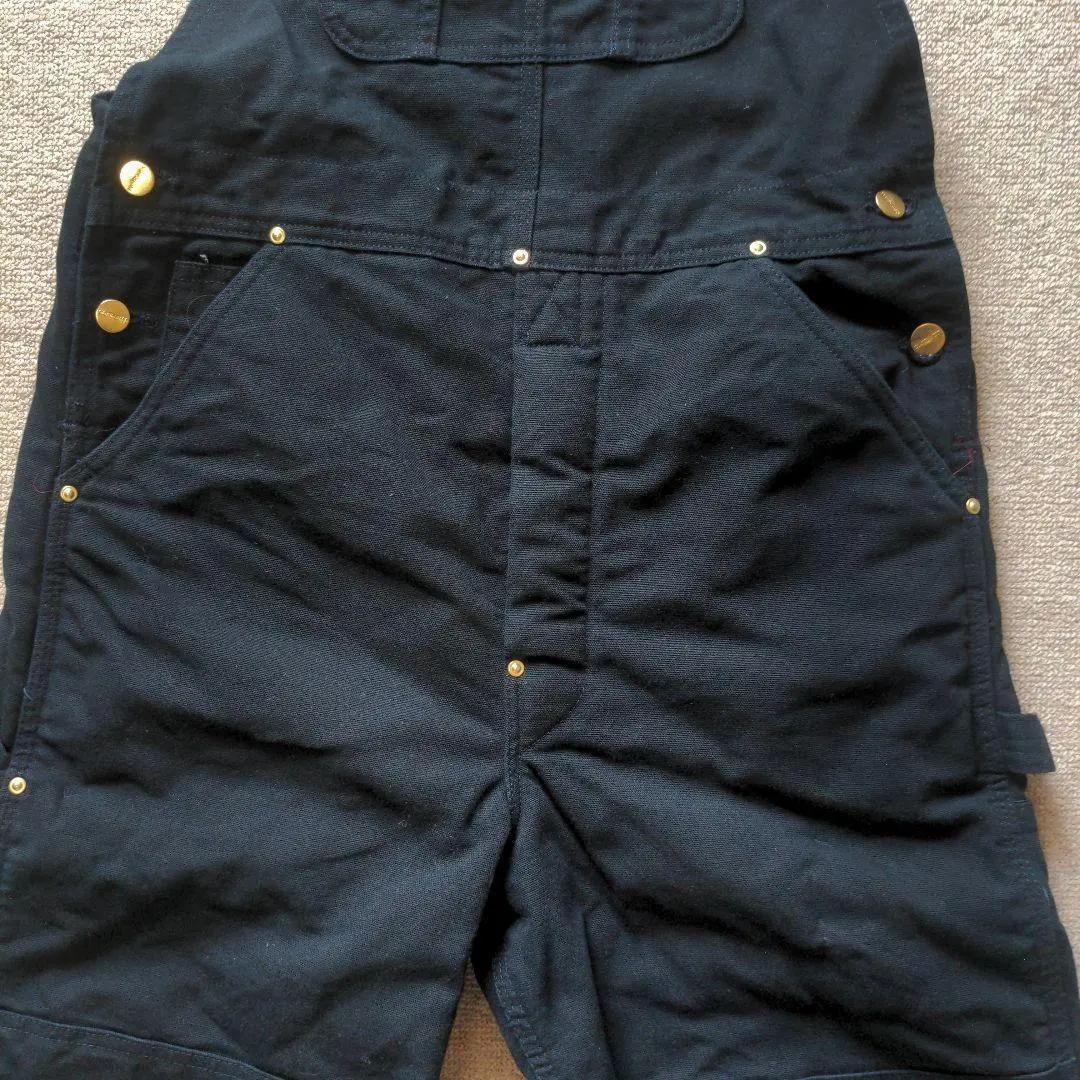 カーハート UFCW USA製 オーバーオール ダブルニー W34 キルティング