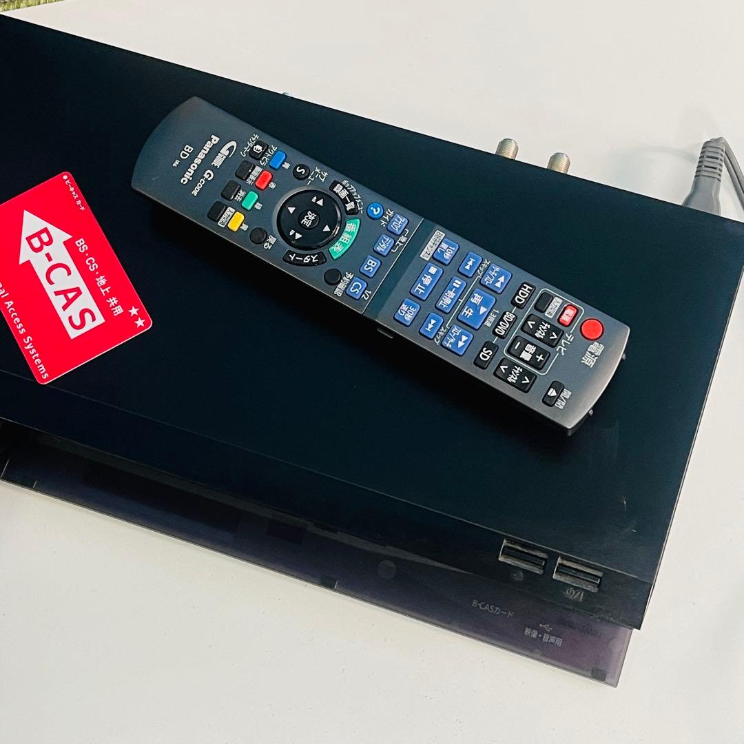 Panasonic2022年製 ブルーレイレコーダー（DMR-2W51）動作品