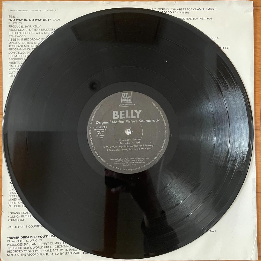 JUICE/LP ・BELLY/2LP 2枚セット サウンドトラック　レコード