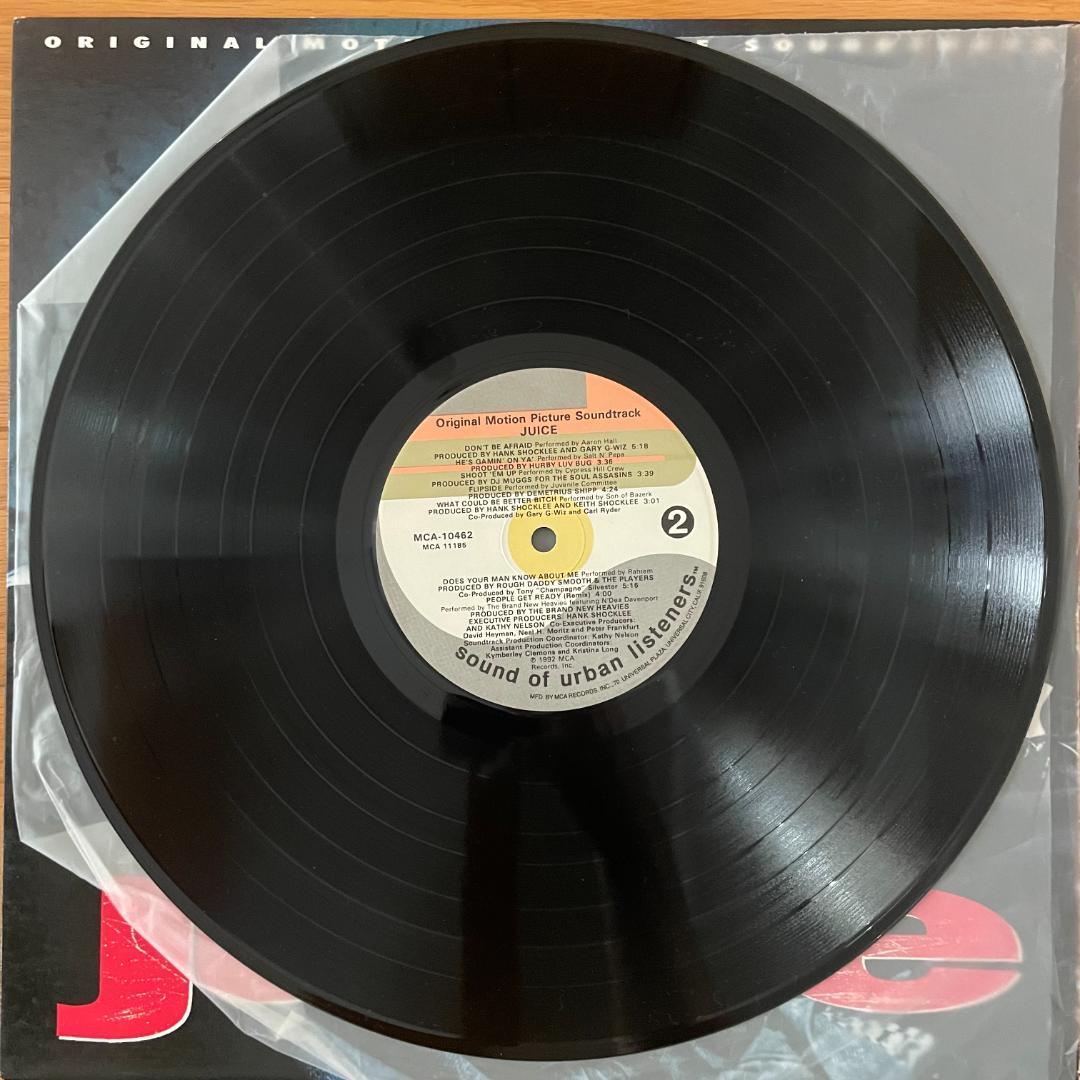 JUICE/LP ・BELLY/2LP 2枚セット サウンドトラック　レコード