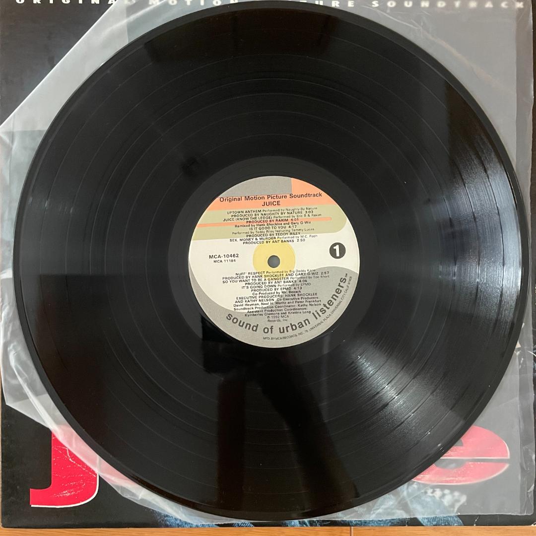 JUICE/LP ・BELLY/2LP 2枚セット サウンドトラック　レコード