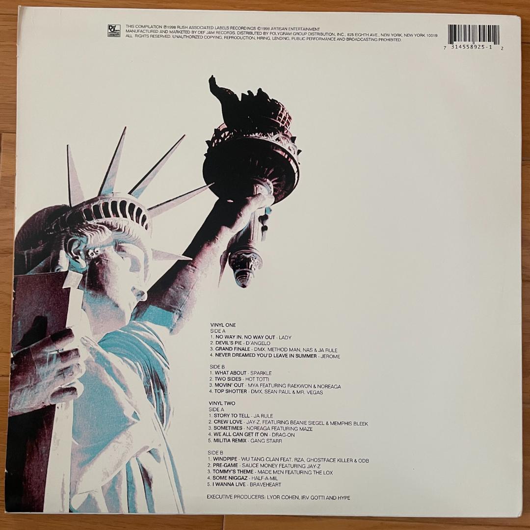 JUICE/LP ・BELLY/2LP 2枚セット サウンドトラック　レコード