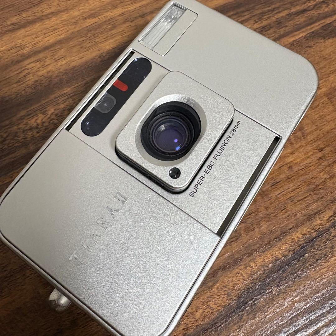 【訳あり】FUJIFILM TIARA Ⅱ コンパクトフィルムカメラ