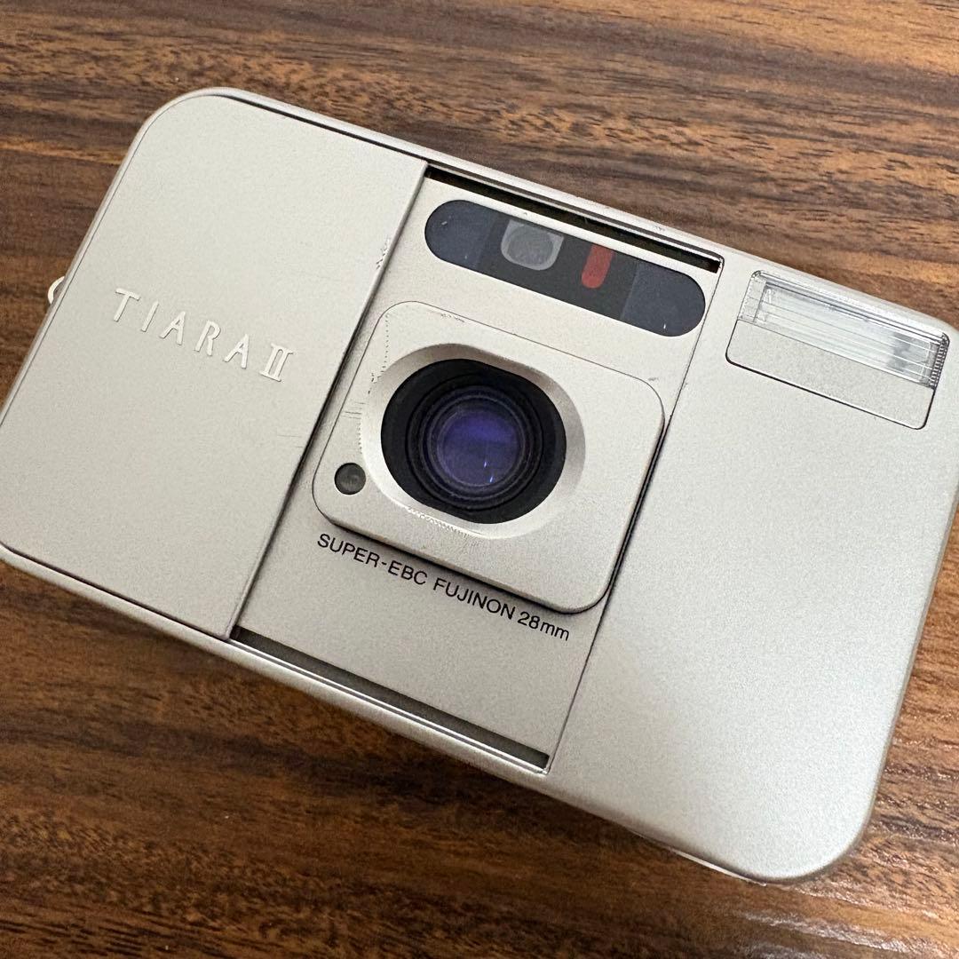 【訳あり】FUJIFILM TIARA Ⅱ コンパクトフィルムカメラ