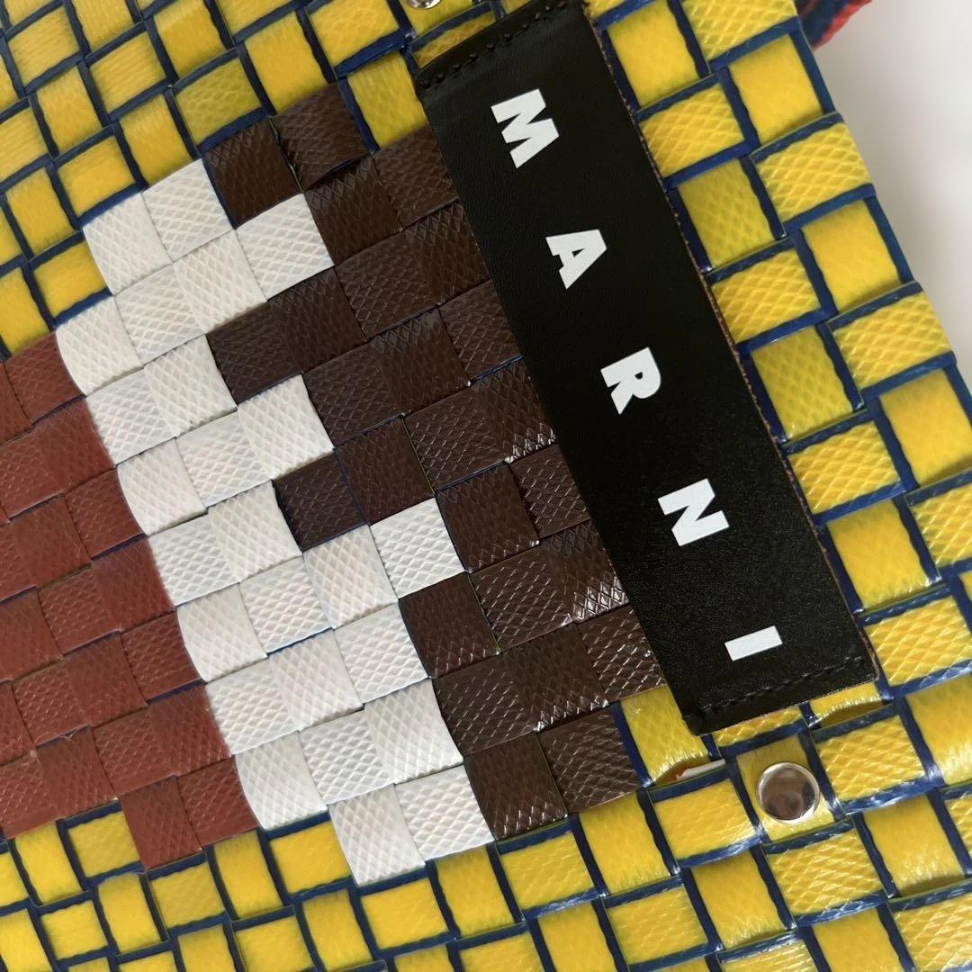 未使用　マルニ かごバッグ MARNI