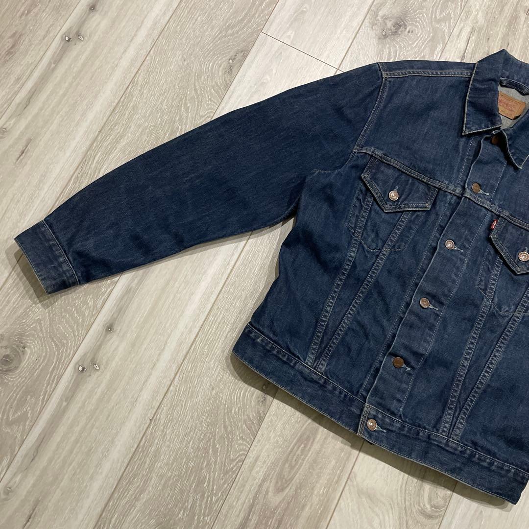 濃紺 00s ユーロ Levi's 70500 XL デニムジャケット 4th