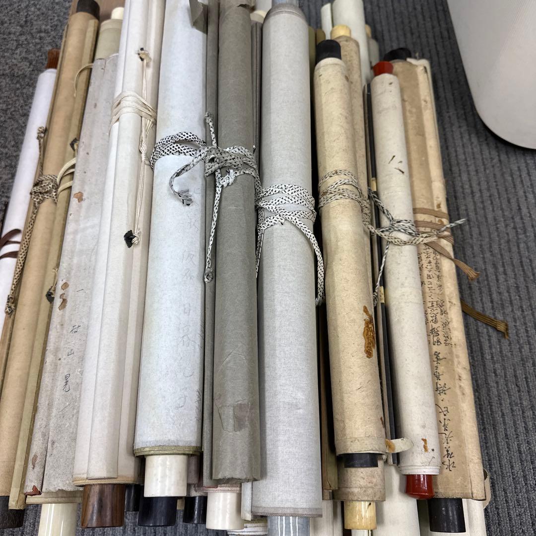 掛軸，掛け軸 ，漢字，畫，掛軸セット30点まとめ