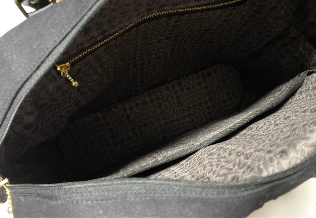 ミナペルホネン　ハンドメイド　ミニボストンバック