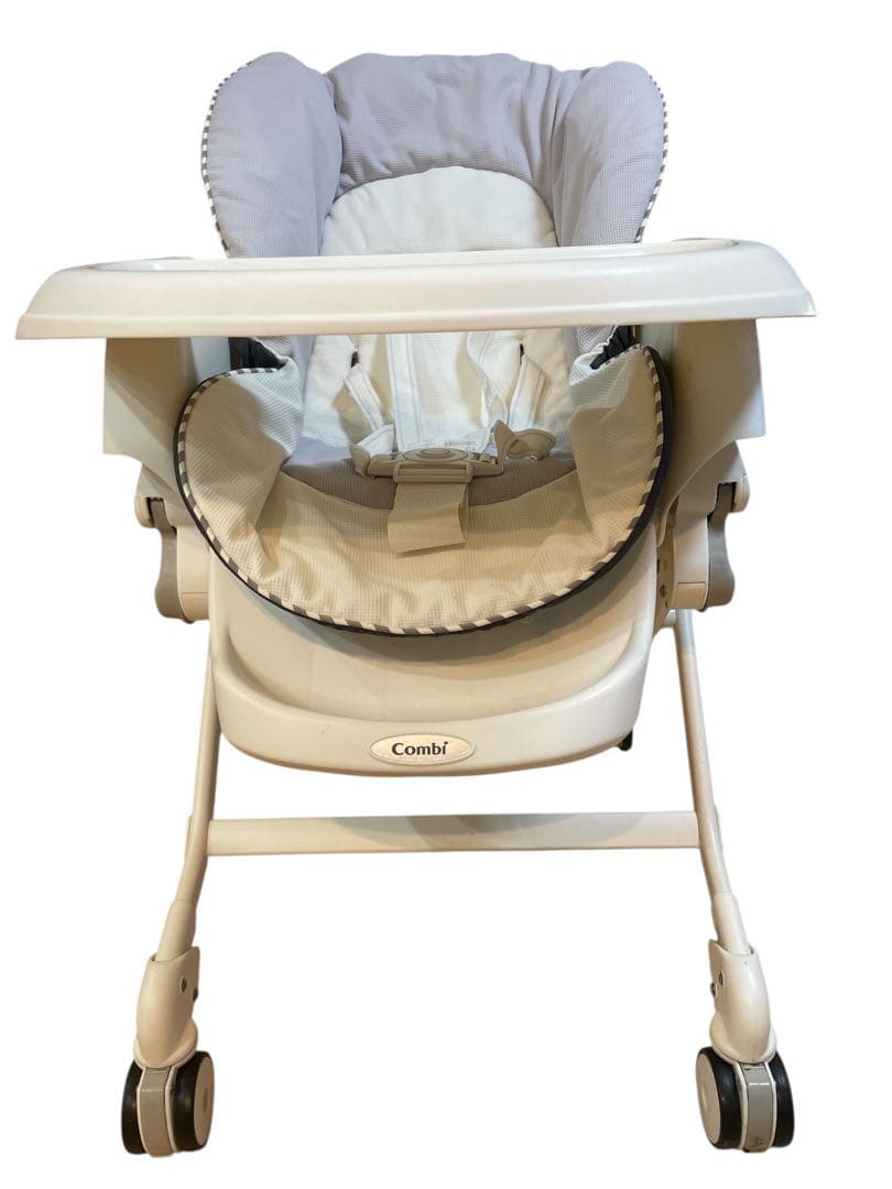 Combi ネムリラ 手動 ハイローチェア セサミグレー テーブル付