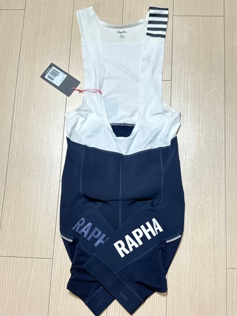 かな新品ラファraphaメンズ プロチーム ウィンター ビブショーツ