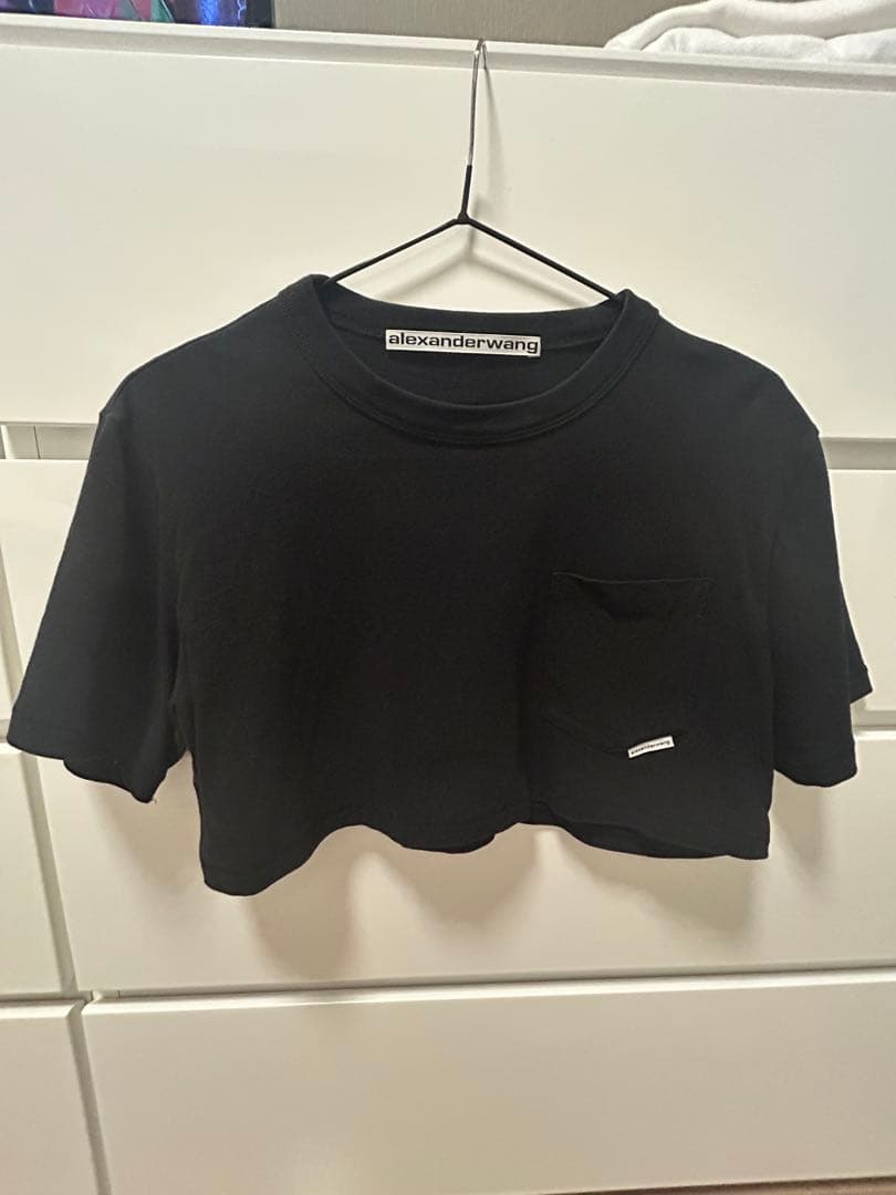 alexanderwang アレキサンダーワン　クロップドTシャツ