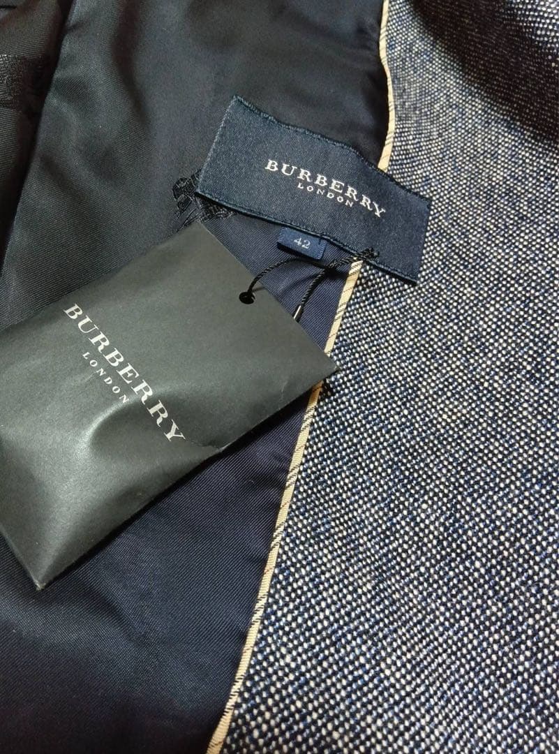 【新品未使用】BURBERRY LONDON バーバリーツイードウールジャケット
