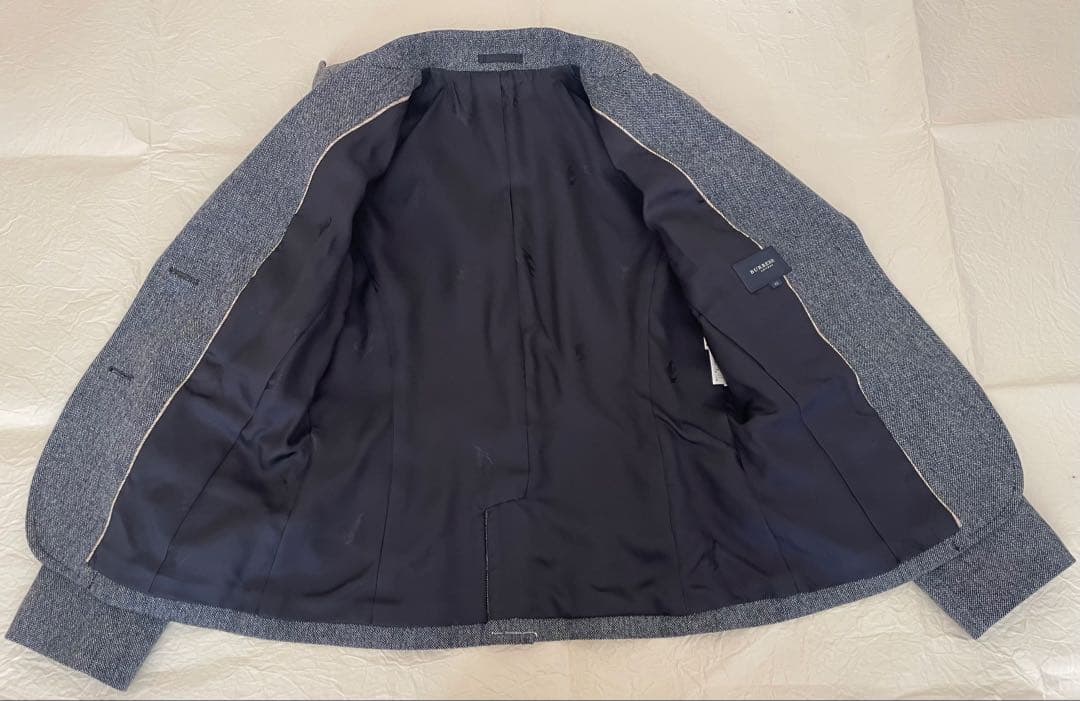 【新品未使用】BURBERRY LONDON バーバリーツイードウールジャケット