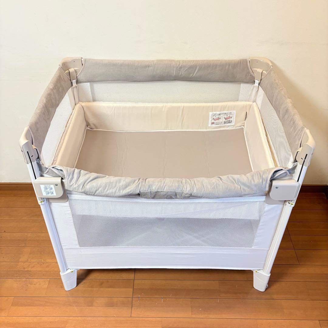 【美品・付属品完備】アップリカ ココネルエアープラス シュークリームGR