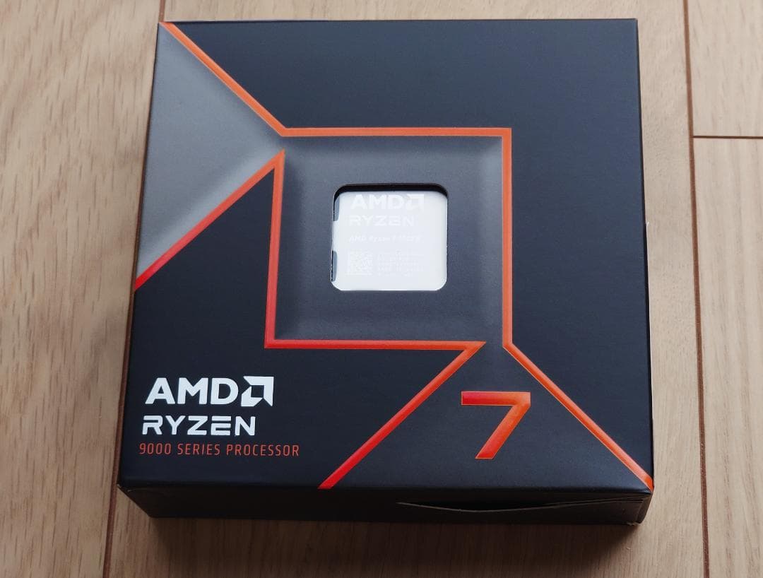 【国内正規品】AMD Ryzen 7 9700X　新品未使用品