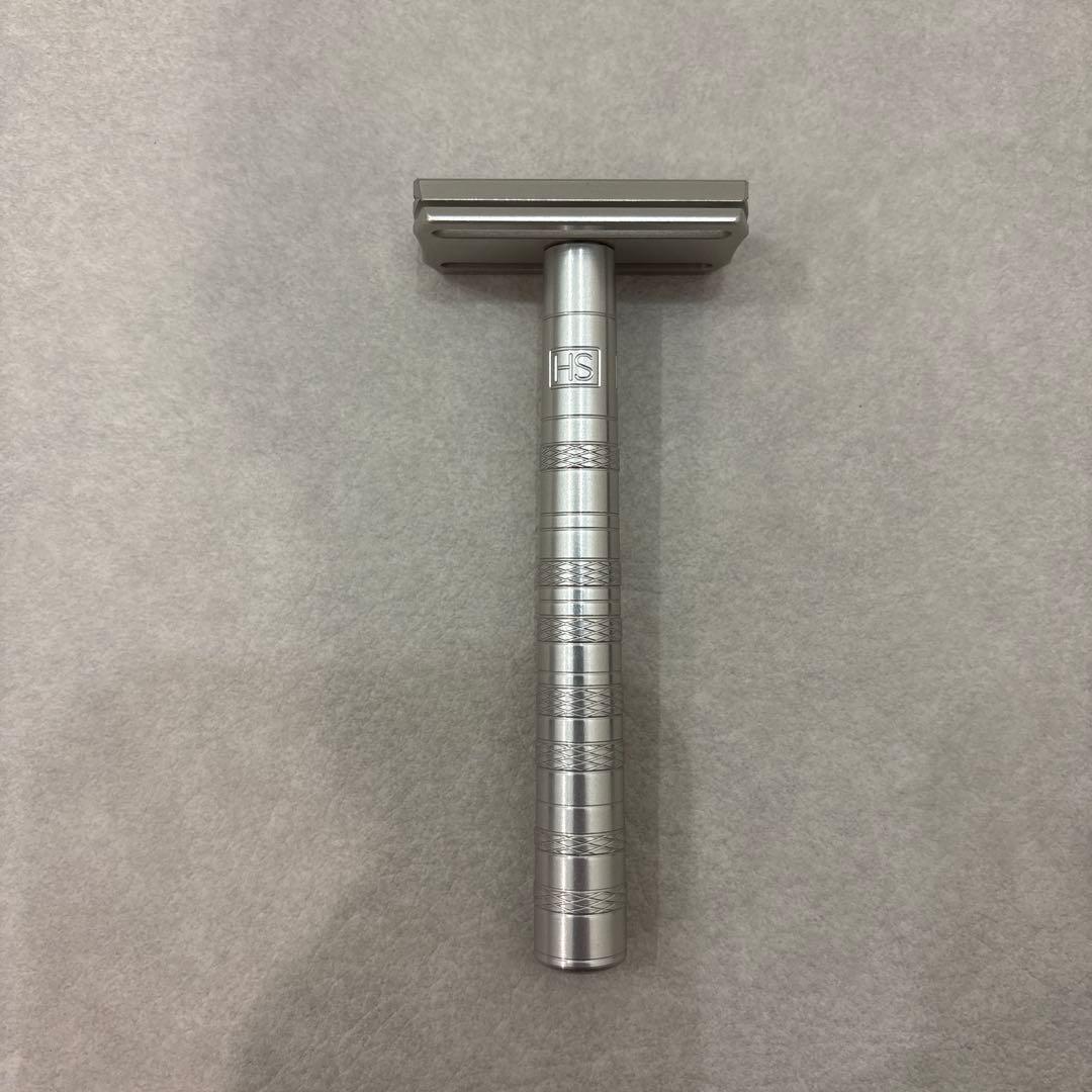 HENSONSHAVING AL13 シルバー　替え刃95枚付き