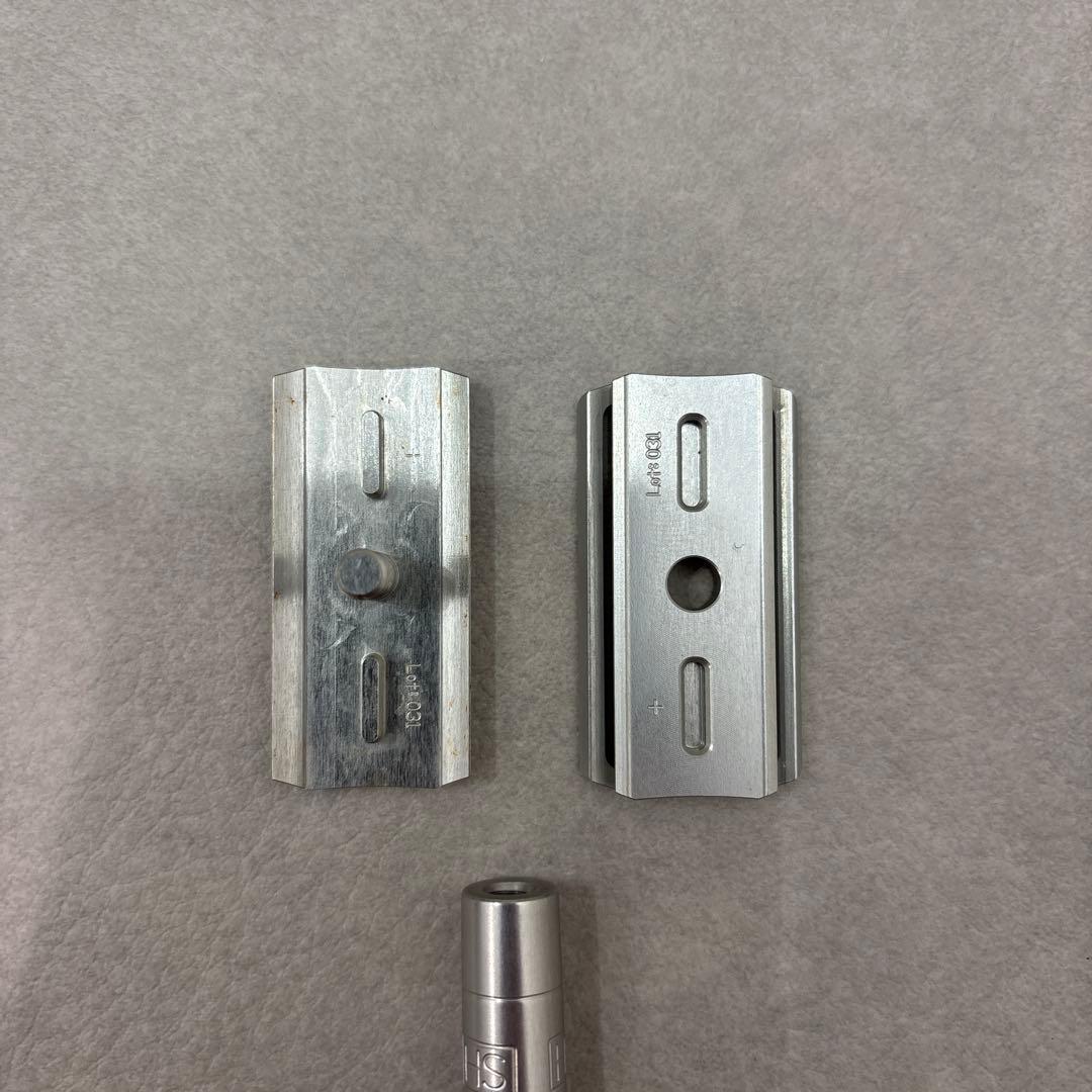 HENSONSHAVING AL13 シルバー　替え刃95枚付き