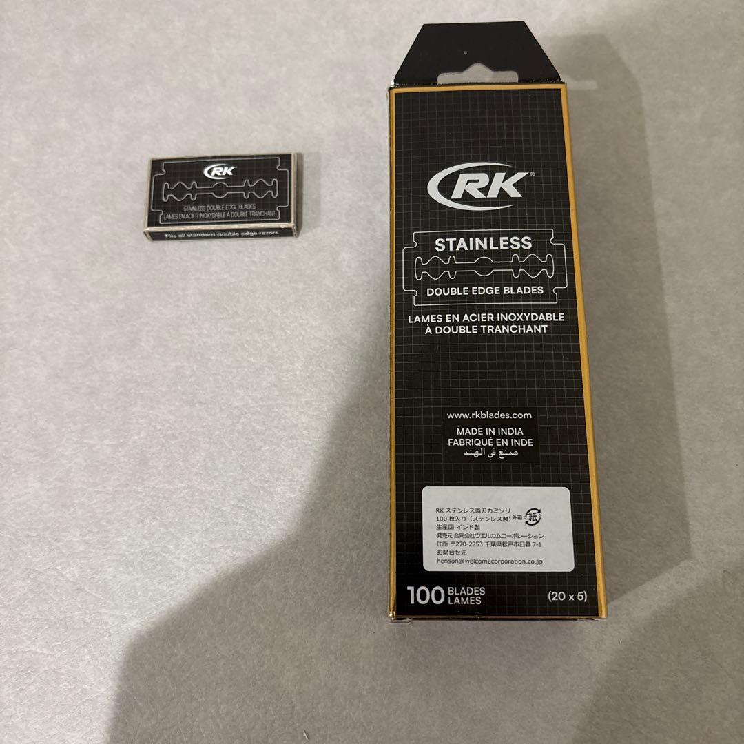 HENSONSHAVING AL13 シルバー　替え刃95枚付き