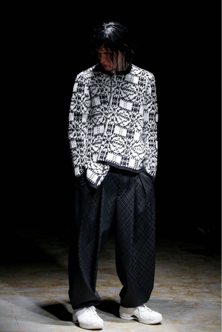 コムデギャルソンオムプリュス　21AW ボックスプリーツ　パンツ