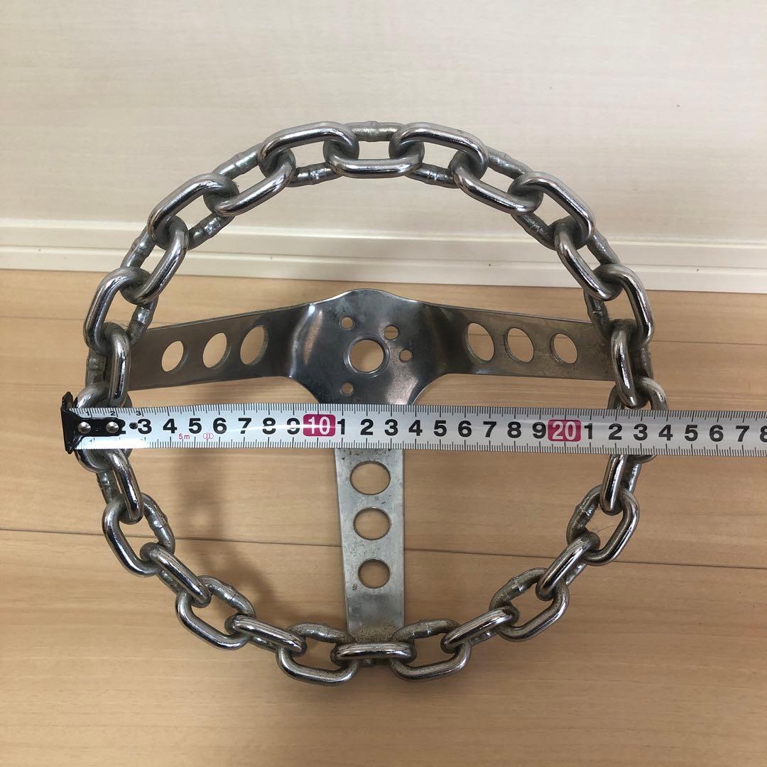 ムーンアイズ　チェーンステアリング　ローライダー