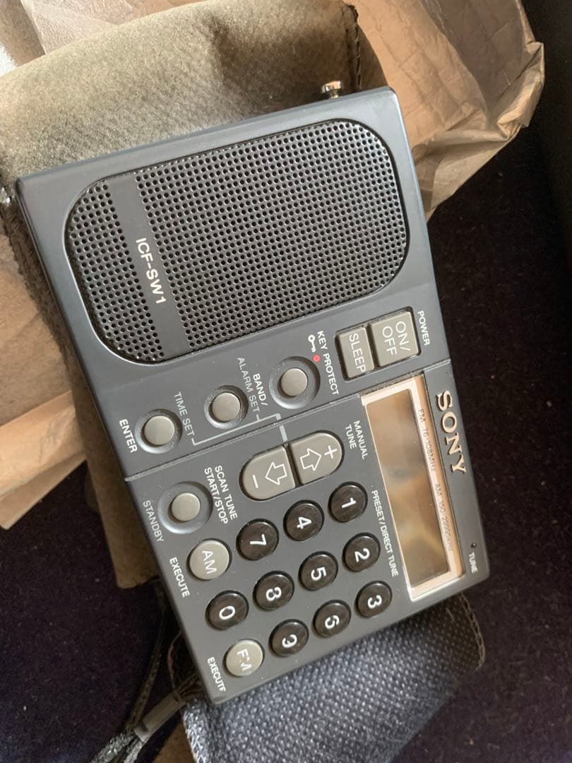 SONY ICF-SW1S ラジオセット