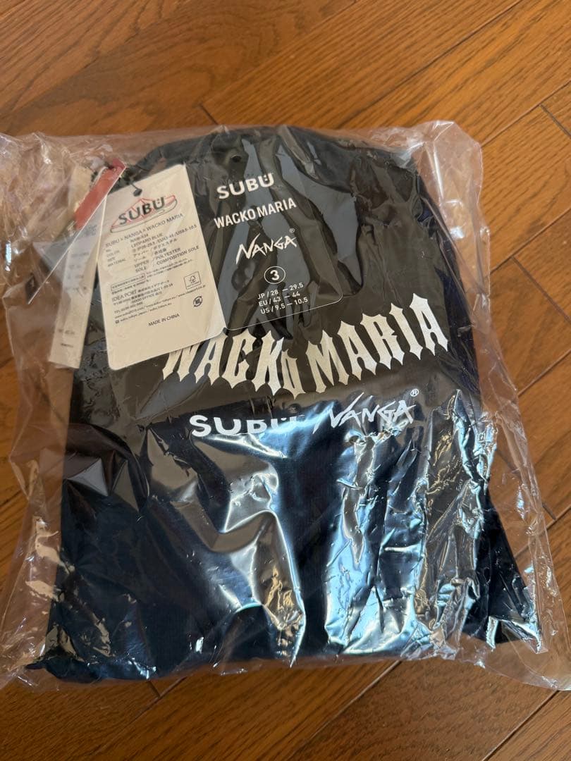 靴 SUBU NANGA WACKO MARIA LEOPARD BLUE