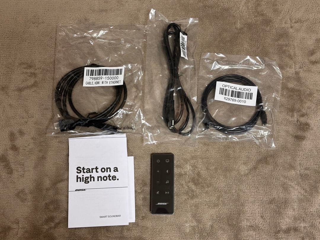 【美品】bose smart soundbar