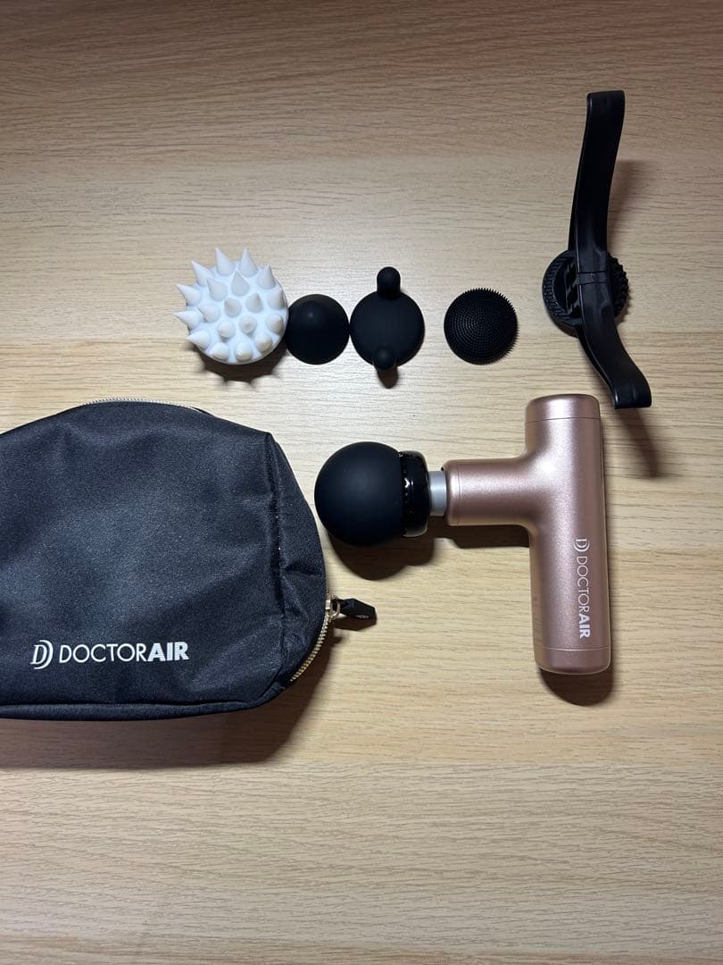 DOCTOR AIR ハンディマッサージャー シャンパンゴールド