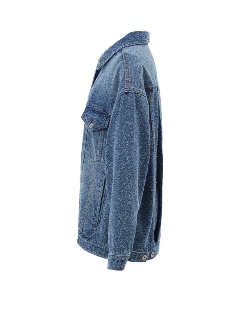 ファンシーデニムジャケット　シーニュcygne 0サイズ