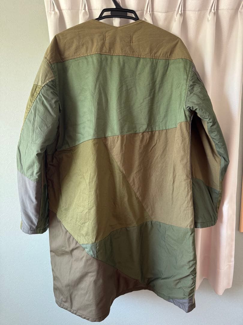 【rebear by Johnbull】リバーシブルパッチワークコート