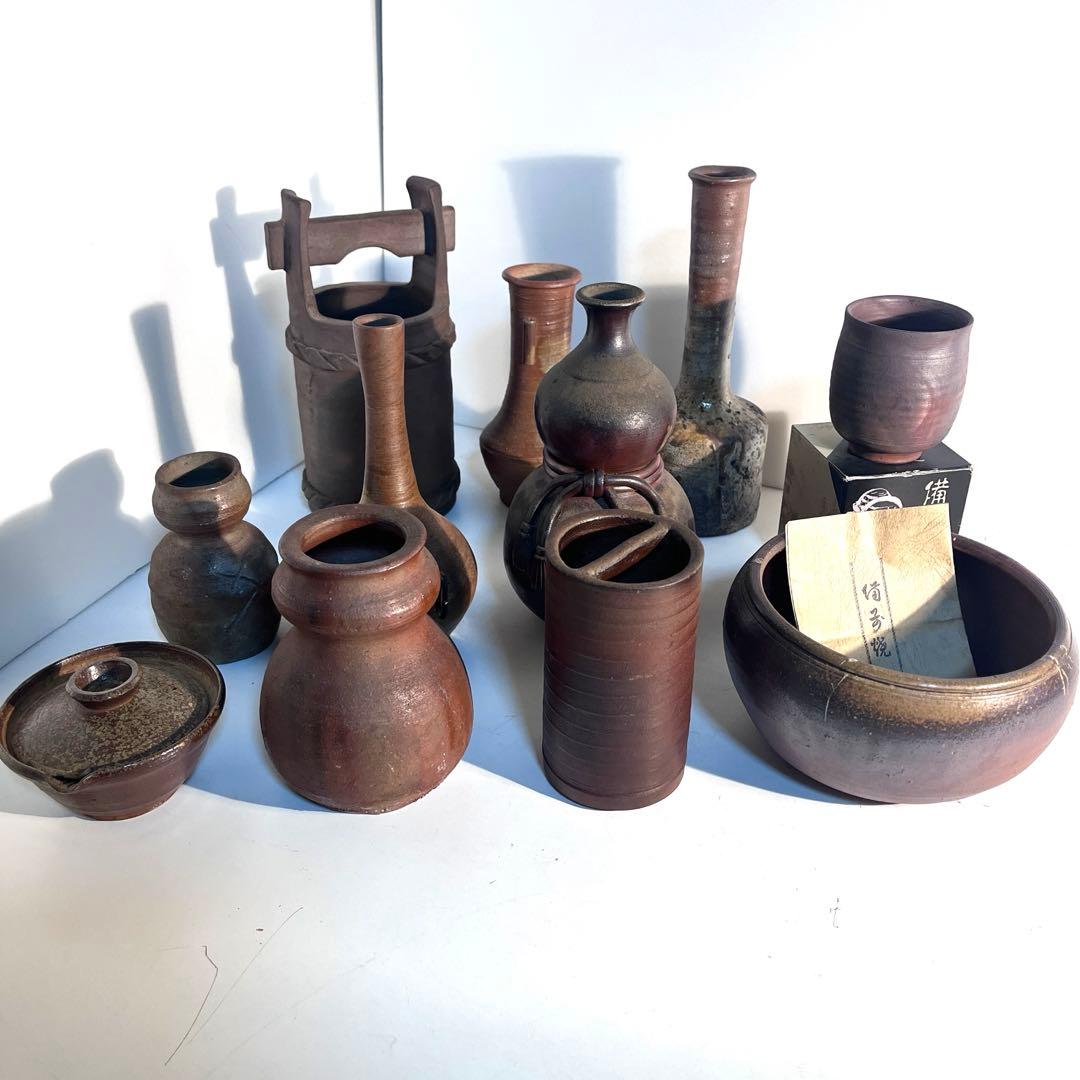 備前焼　陶器　11種類まとめて