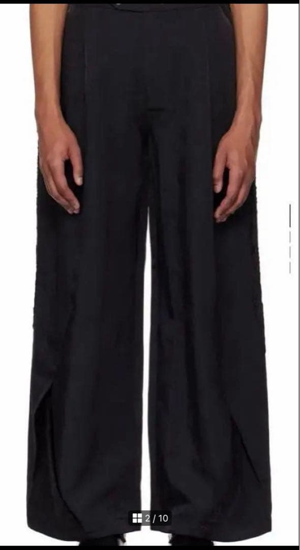 y*z様 NULLUS 25ss Athlete パネルトラックパンツ