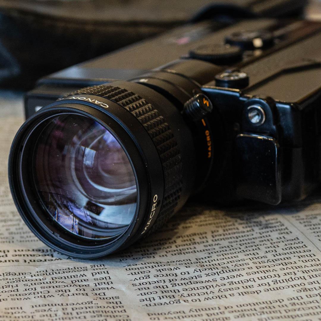 フィルムカメラ Canon 514XL C-8 9-45mm 1:1.4 MACRO 8mm