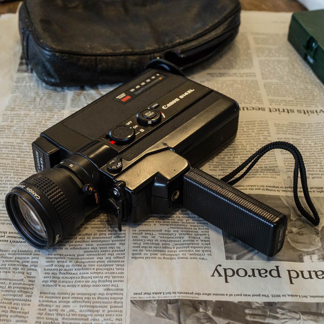 フィルムカメラ Canon 514XL C-8 9-45mm 1:1.4 MACRO 8mm