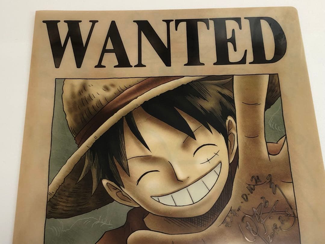 【匿名配送】ワンピース　キャスト寄せ書き　ONE PIECE 声優　直筆サイン