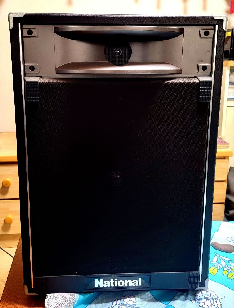 National 縦型スピーカー ブラック