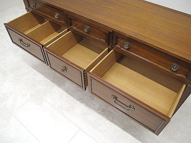 ドレクセルヘリテイジ 「トライユン」 マホガニー材サイドボード　　リビングボード