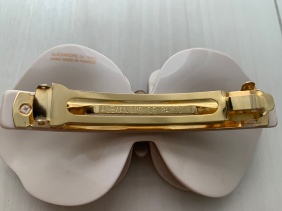 【美品】アレクサンドル ドゥ パリ☆バレッタ